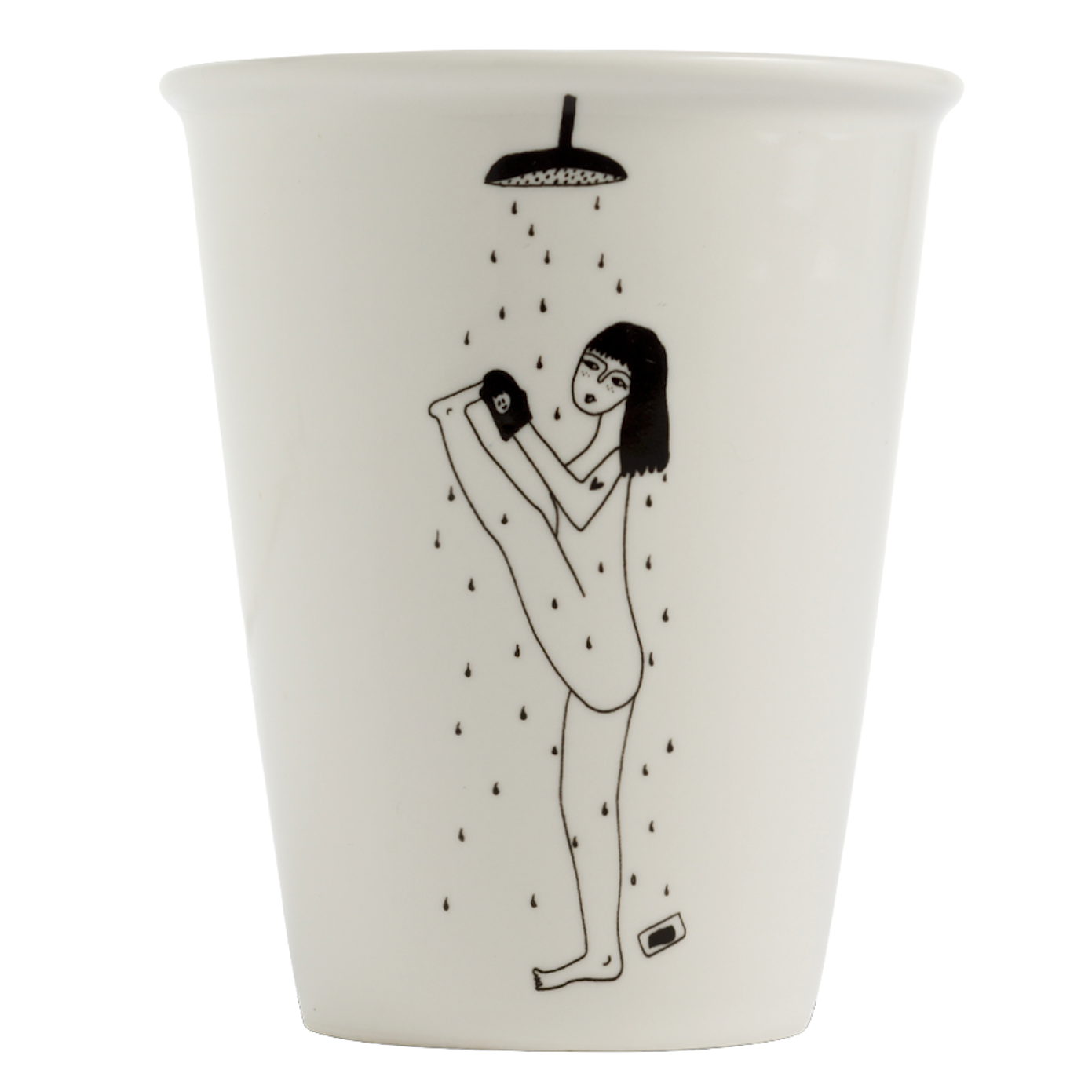 helen b helen b, Becher, yoga in the shower