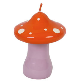 Helio Ferretti Helio Ferretti, Large Mushroom Candle, red