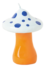 Helio Ferretti Helio Ferretti, Large Mushroom Candle, indigo
