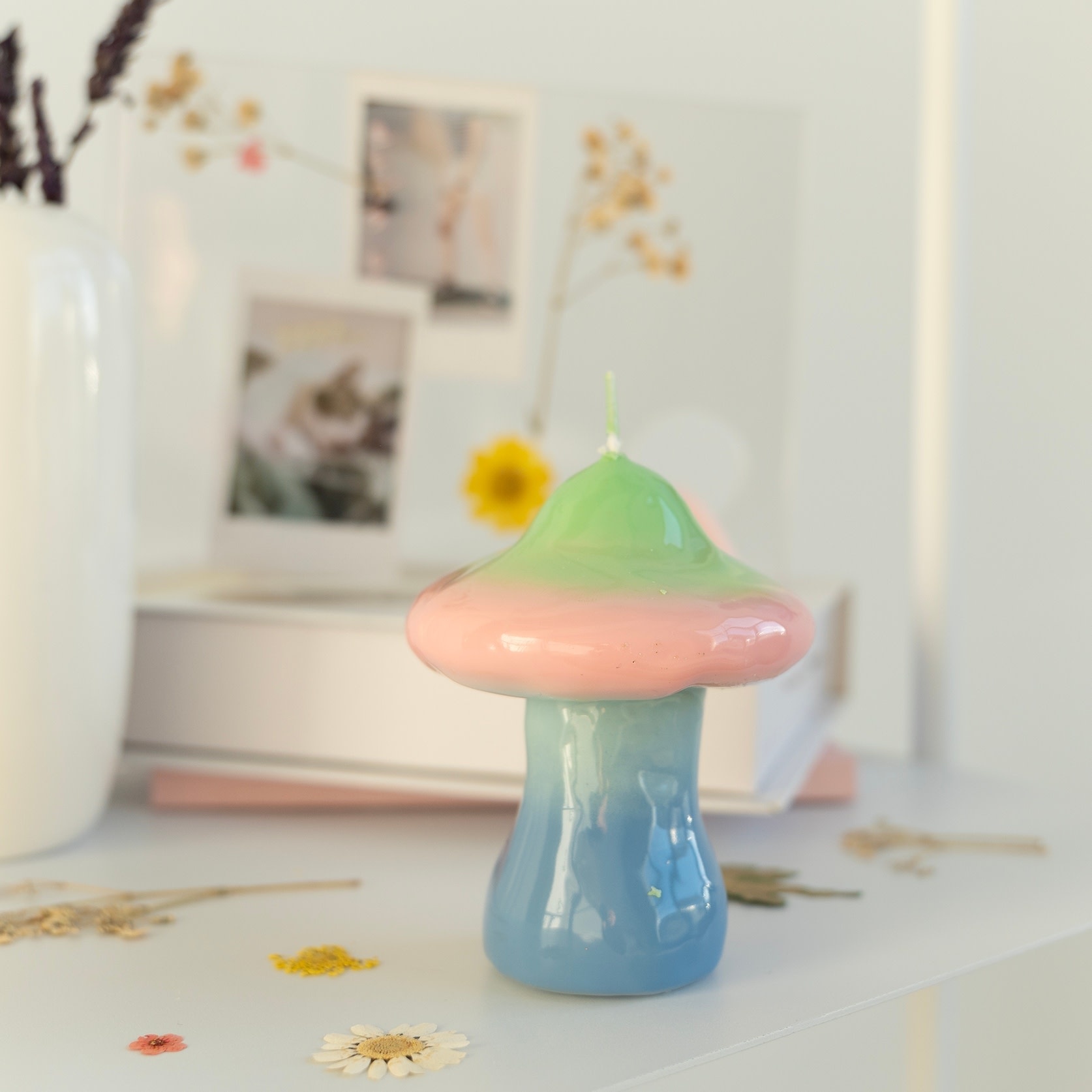 Helio Ferretti Helio Ferretti, Small Mushroom Candle, sunrise
