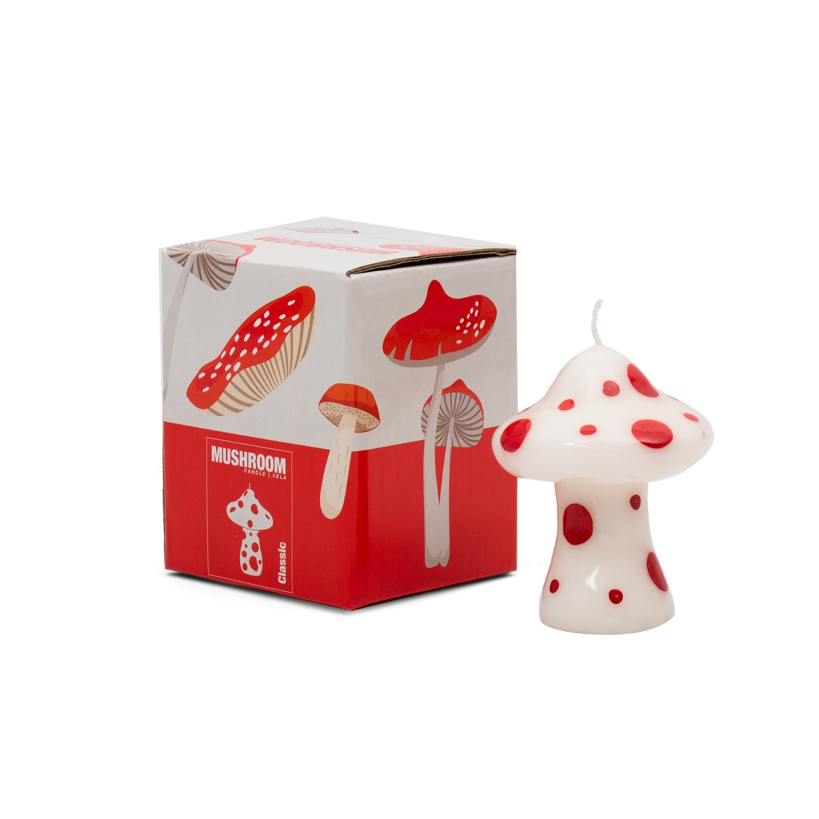 Helio Ferretti Helio Ferretti, Small Mushroom Candle, amanita