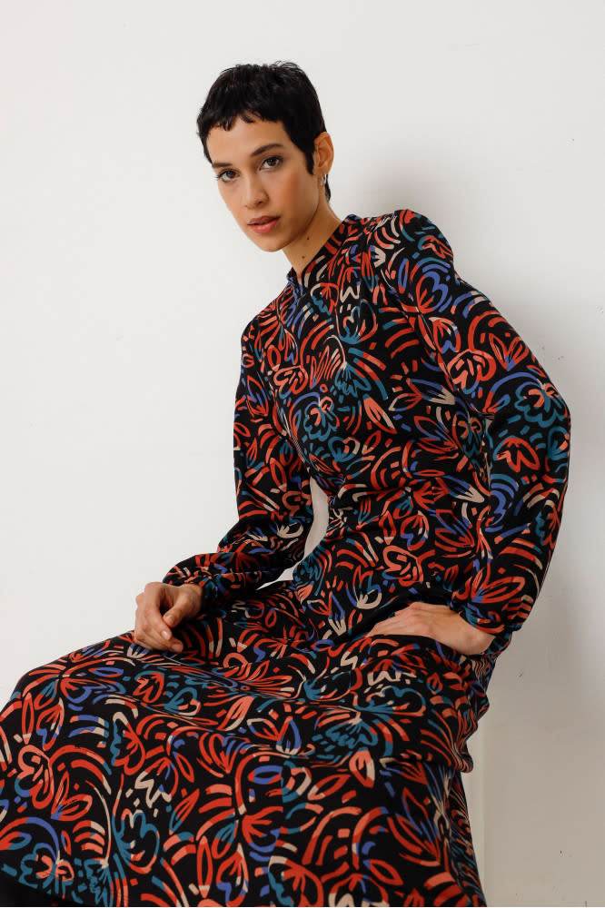 Skunkfunk Skfk, Kamila Dress, garden, M (40)