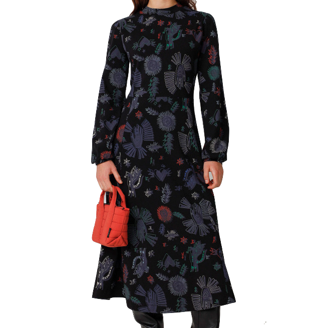 Skunkfunk Skfk, Kamila Dress, amulette, S (38)