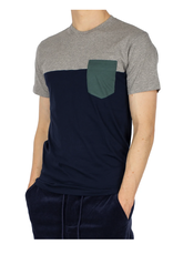 Iriedaily Iriedaily, Block Pocket Tee, midnight, L