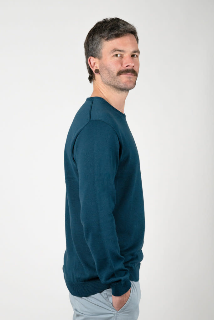 ZRCL ZRCL, Josef Sweater Swiss Edition, petrol, L