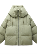 Embassy of Bricks and Logs Embassy of Bricks and Logs, Zonza Puffer, pale olive, XS