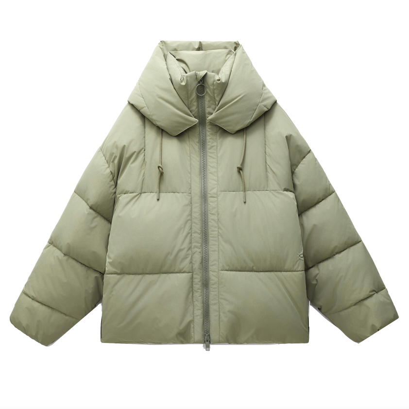 Embassy of Bricks and Logs Embassy of Bricks and Logs, Zonza Puffer, pale olive, XS