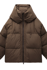 Embassy of Bricks and Logs Embassy of Bricks and Logs, Zonza Puffer, dark brown, S