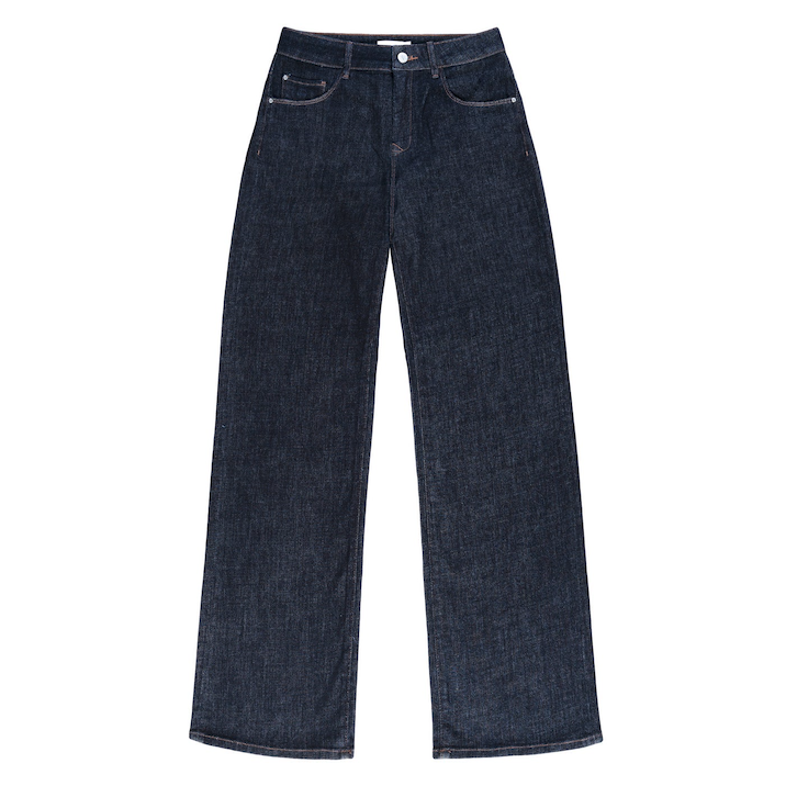 Dawn Dawn, Dew Flared Soft Denim, raw blue, 25/32