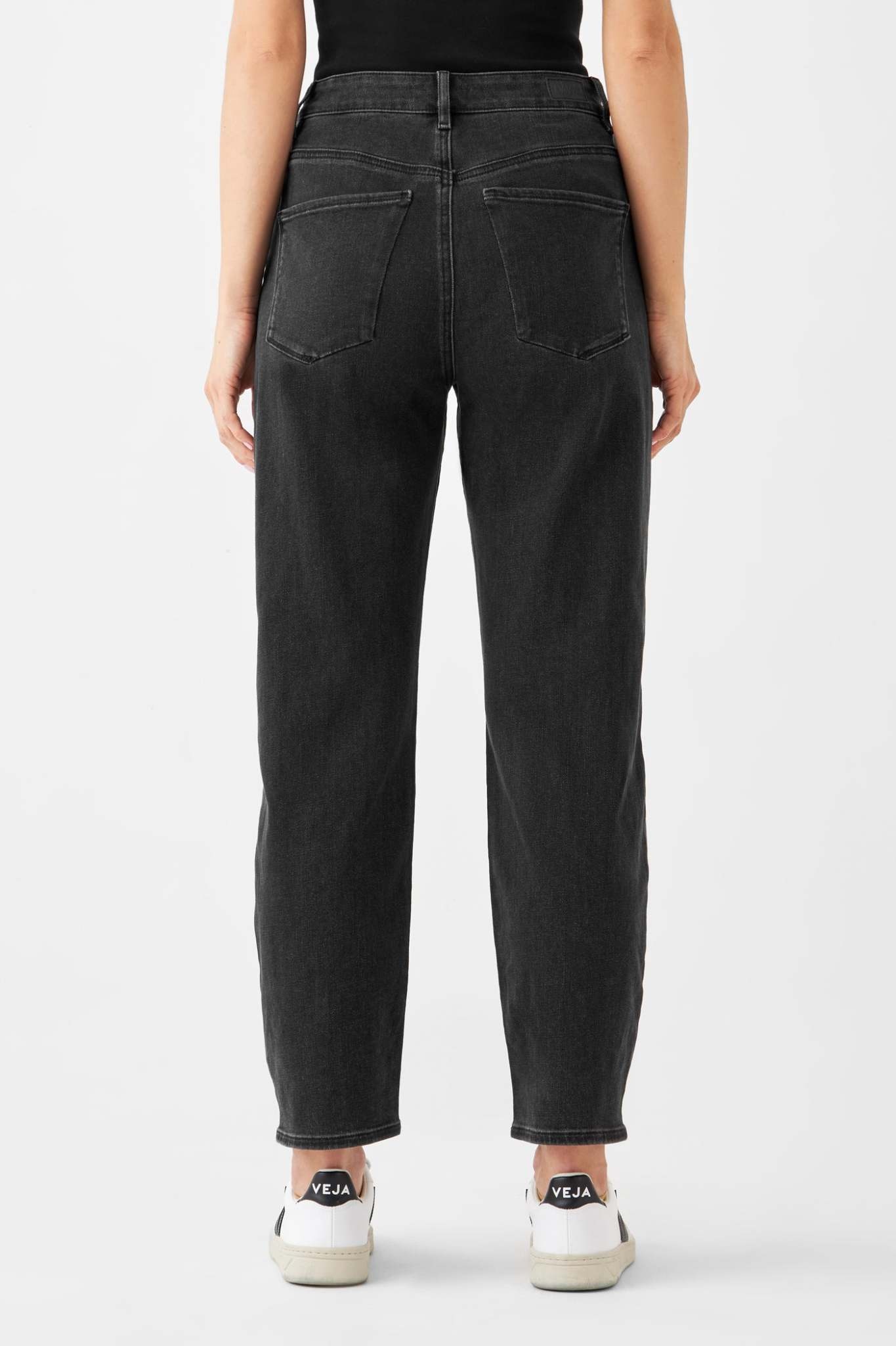 Dawn Dawn, Stardust O-Shape Soft Denim, black, 32/28