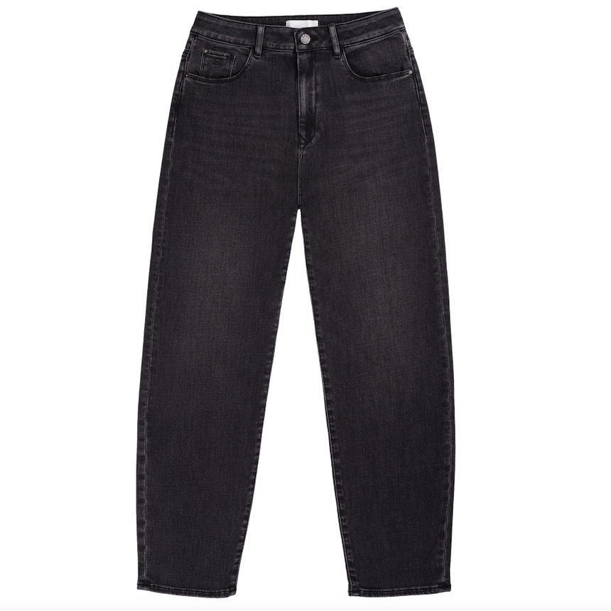 Dawn Dawn, Stardust O-Shape Soft Denim, black, 27/28