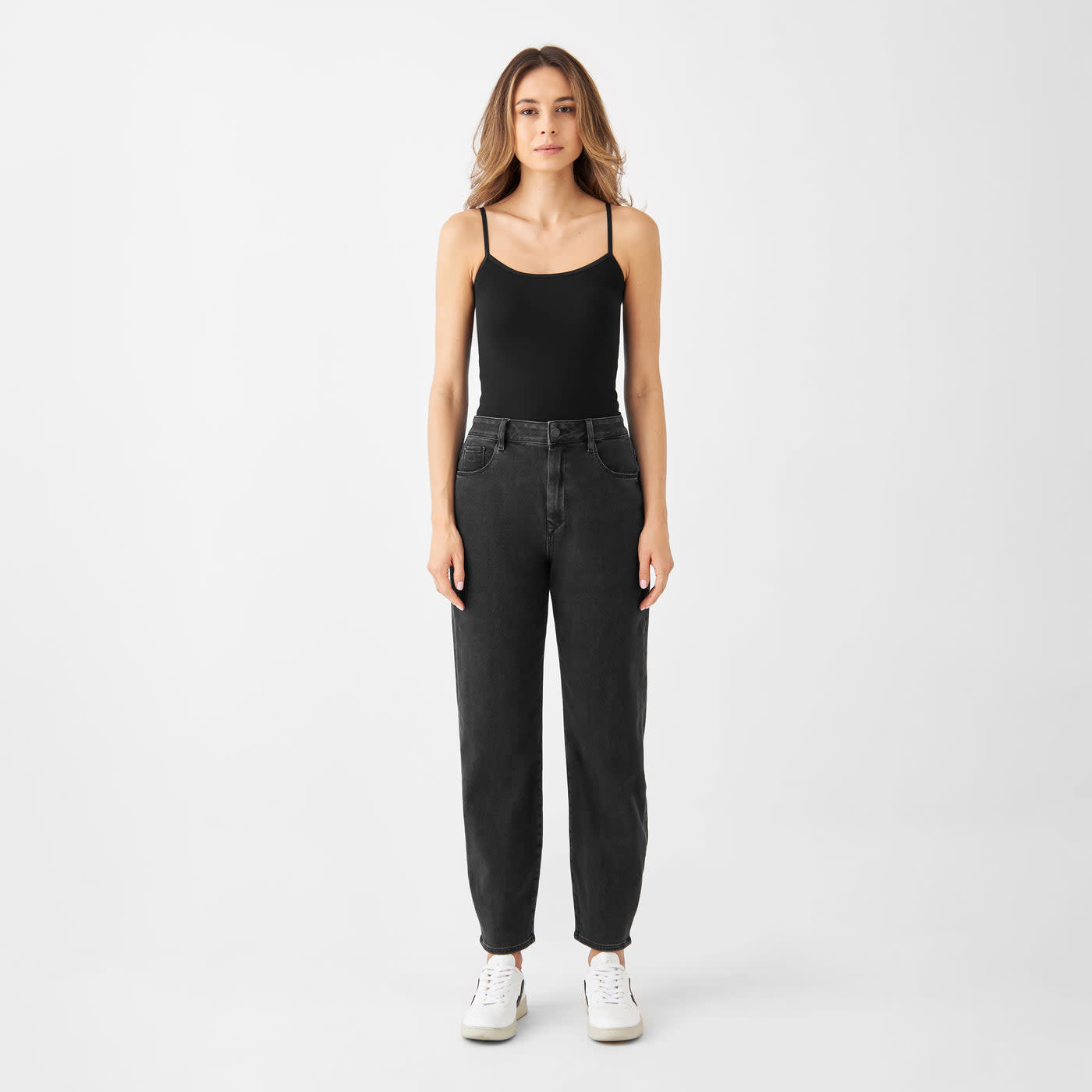 Dawn Dawn, Stardust O-Shape Soft Denim, black, 24/28