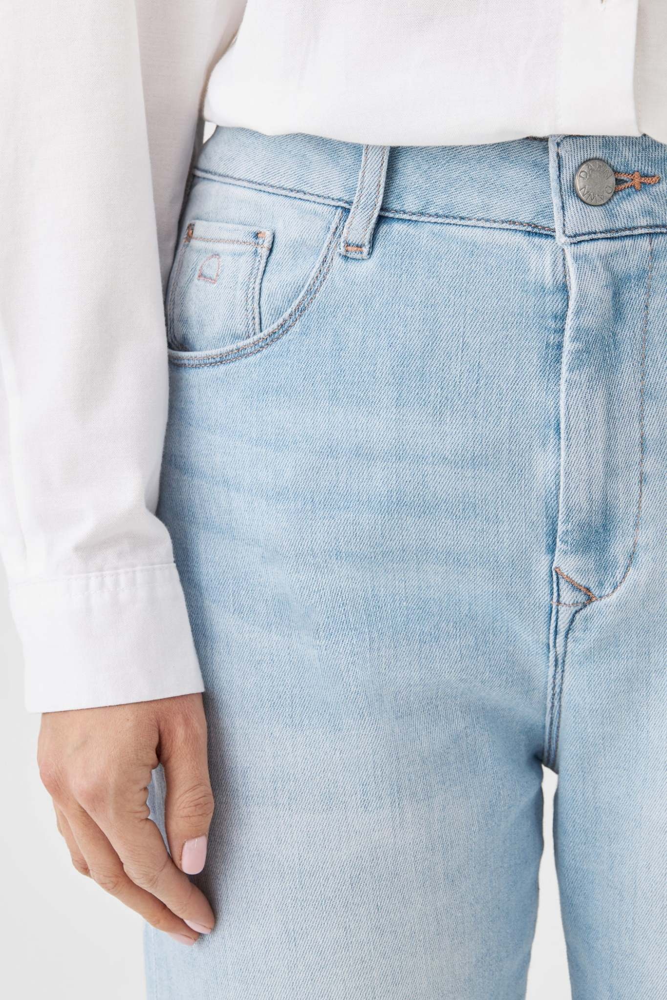 Dawn Dawn, Stardust O-Shape Soft Denim, light blue, 30/28