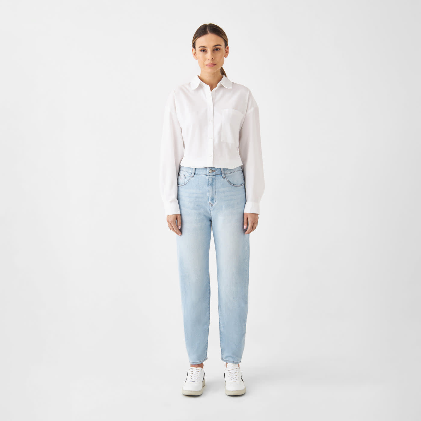 Dawn Dawn, Stardust O-Shape Soft Denim, light blue, 27/28