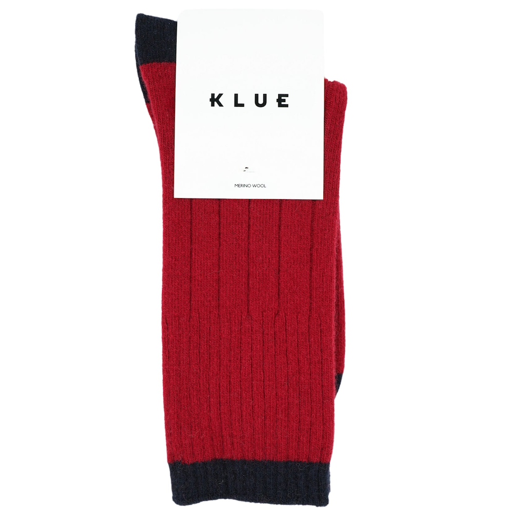KLUE KLUE, Merino Wool Socks, red, 36-40