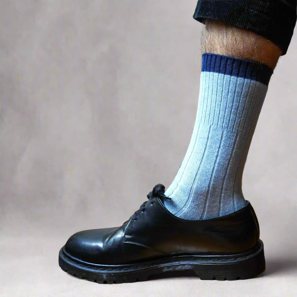 KLUE KLUE, Merino Wool Socks, blue/navy, 41-46