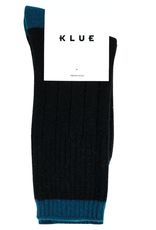 KLUE KLUE, Merino Wool Socks, black/blue, 41-46