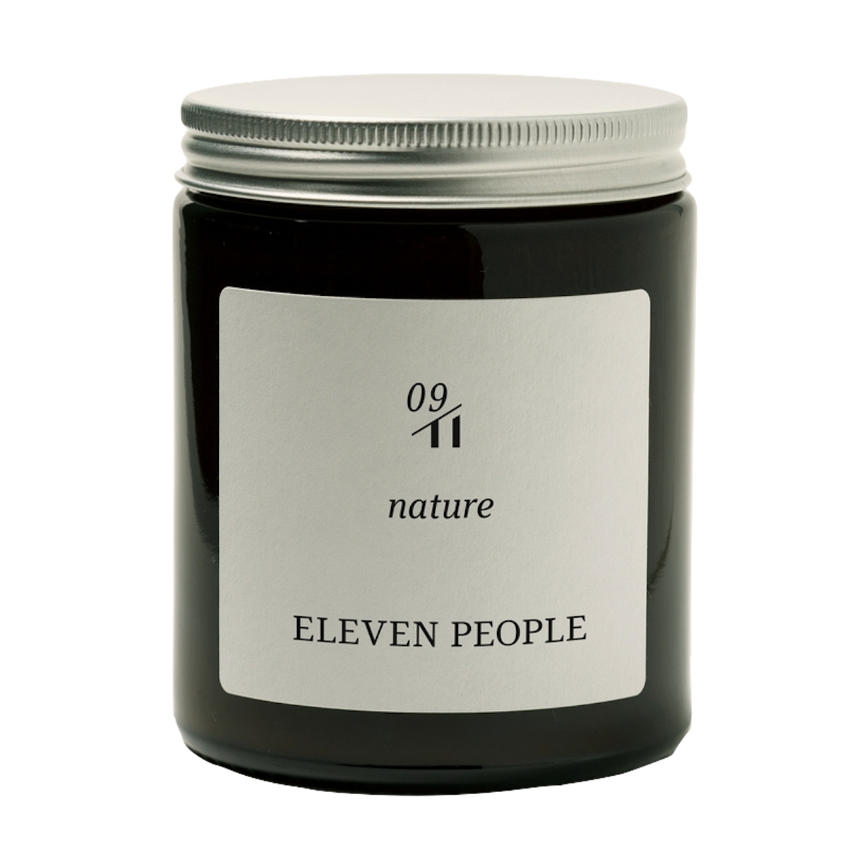 Eleven People Eleven People, Medium Candle (40h), green foliage/fig/amber