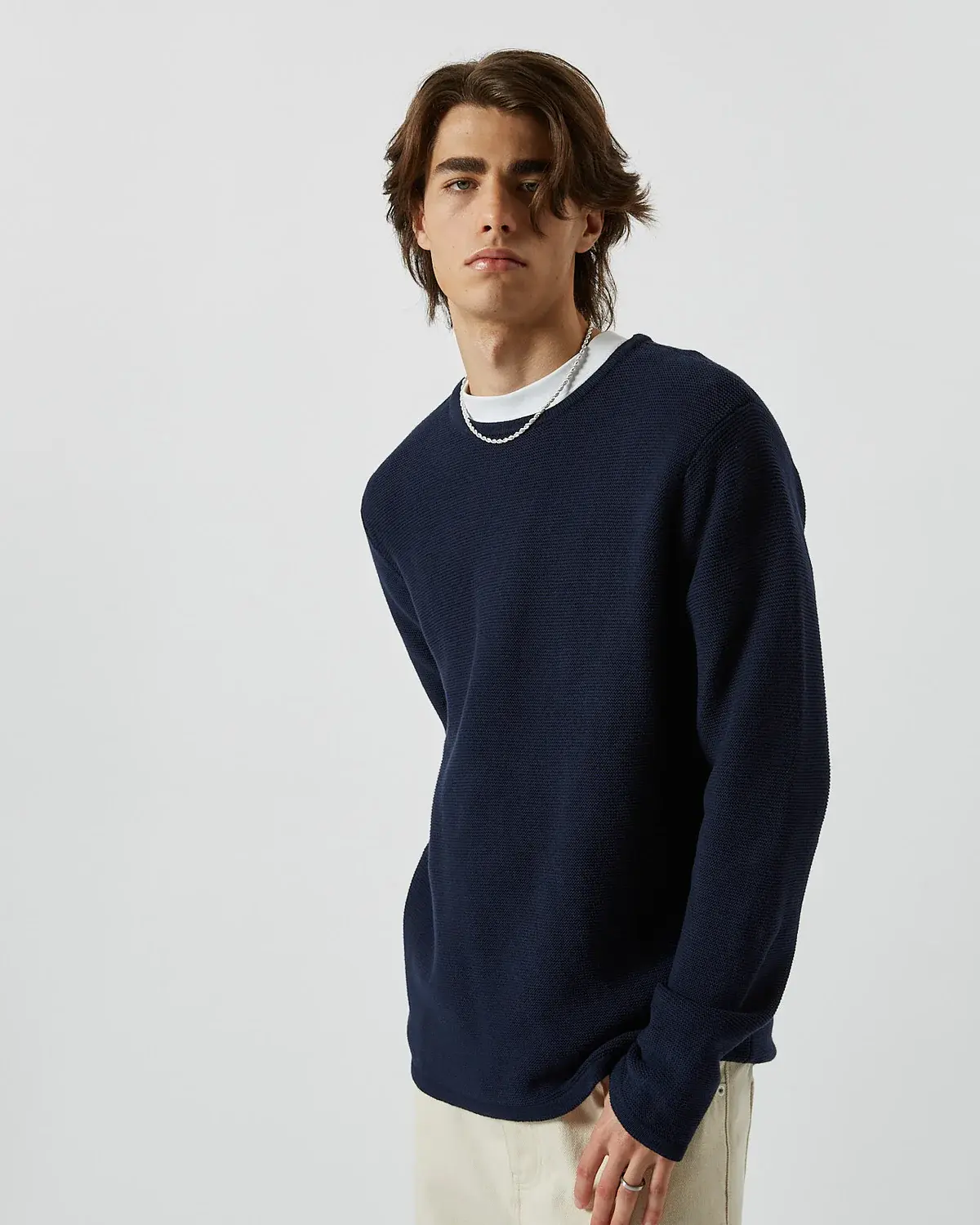 Minimum Minimum, Oles Jumper, navy blazer, XL
