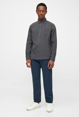 KnowledgeCotton Apparel KnowledgeCotton, Melangé Flannel, dark grey melange, S