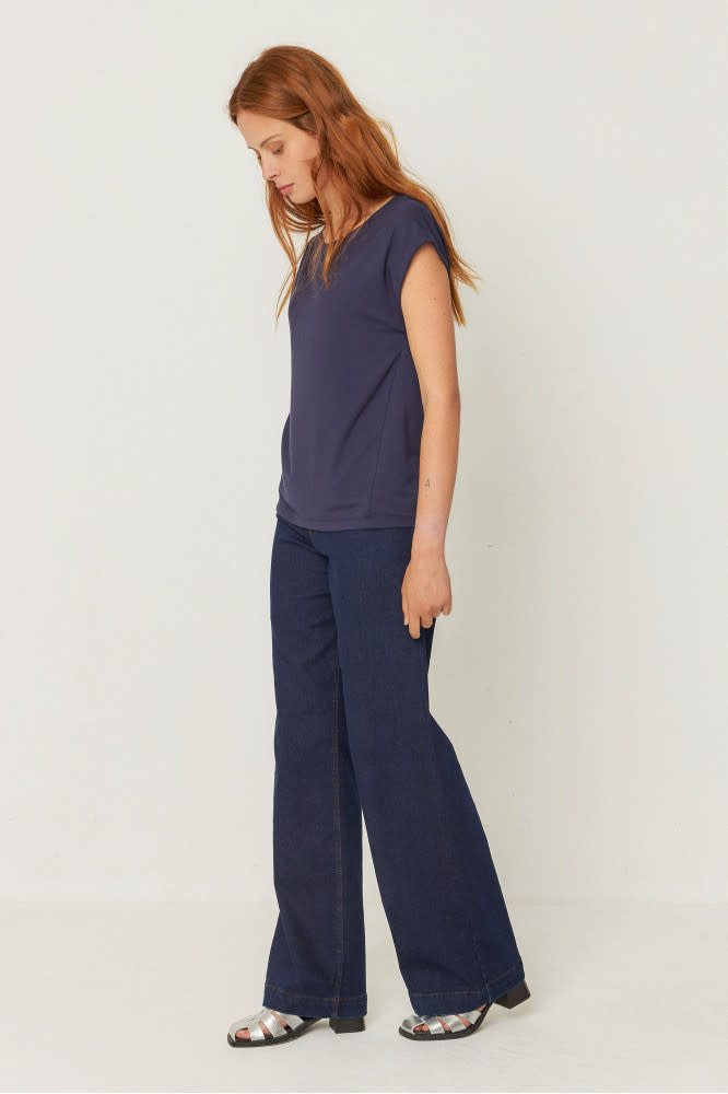 Skunkfunk Skfk, Zur-4 T-Shirt, navy violet, L (42)