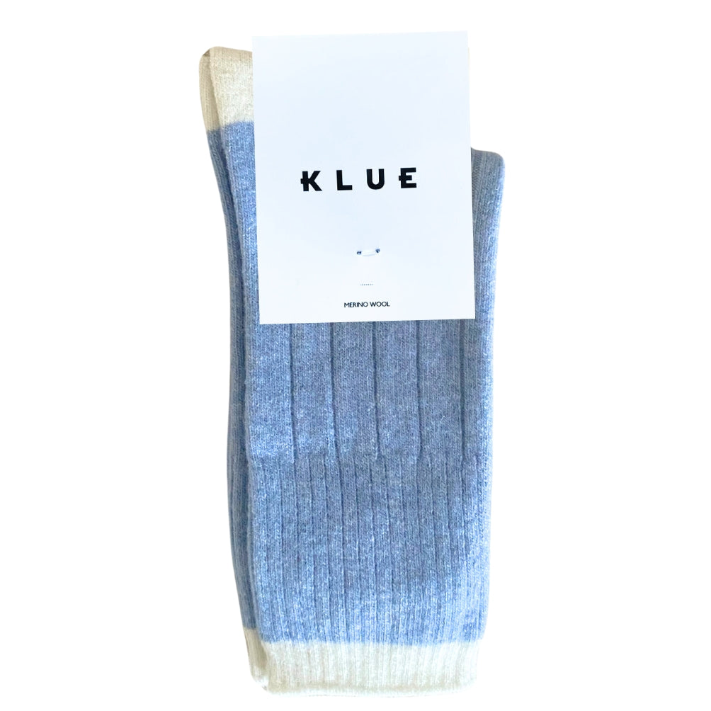 KLUE KLUE, Merino Wool Socks, blue, 36-40