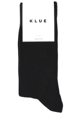 KLUE KLUE, Organic Solid Socks, black, 36-40