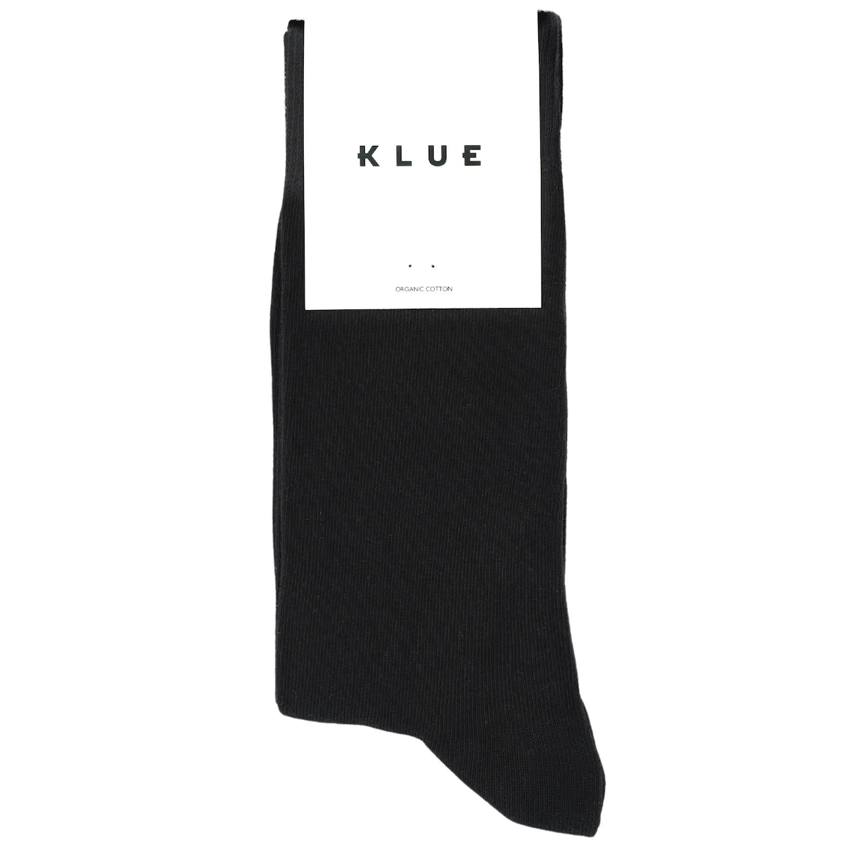 KLUE KLUE, Organic Solid Socks, black, 36-40