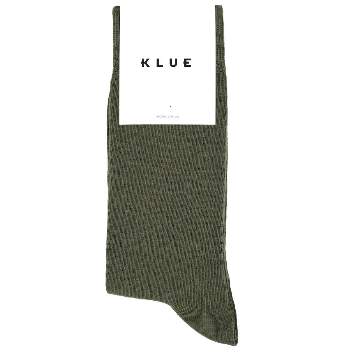 KLUE KLUE, Organic Solid Socks, khaki, 36-40