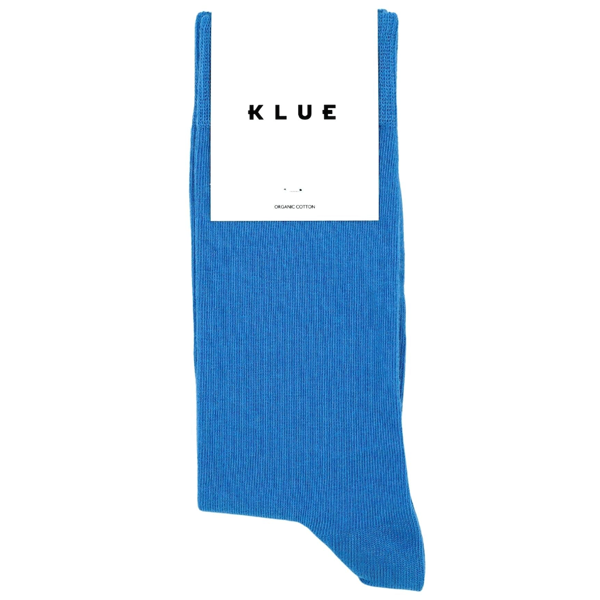 KLUE KLUE, Organic Solid Socks, blue, 36-40