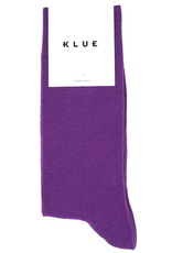 KLUE KLUE, Organic Solid Socks, purple, 36-40