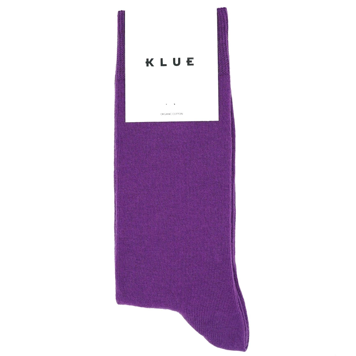 KLUE KLUE, Organic Solid Socks, purple, 36-40