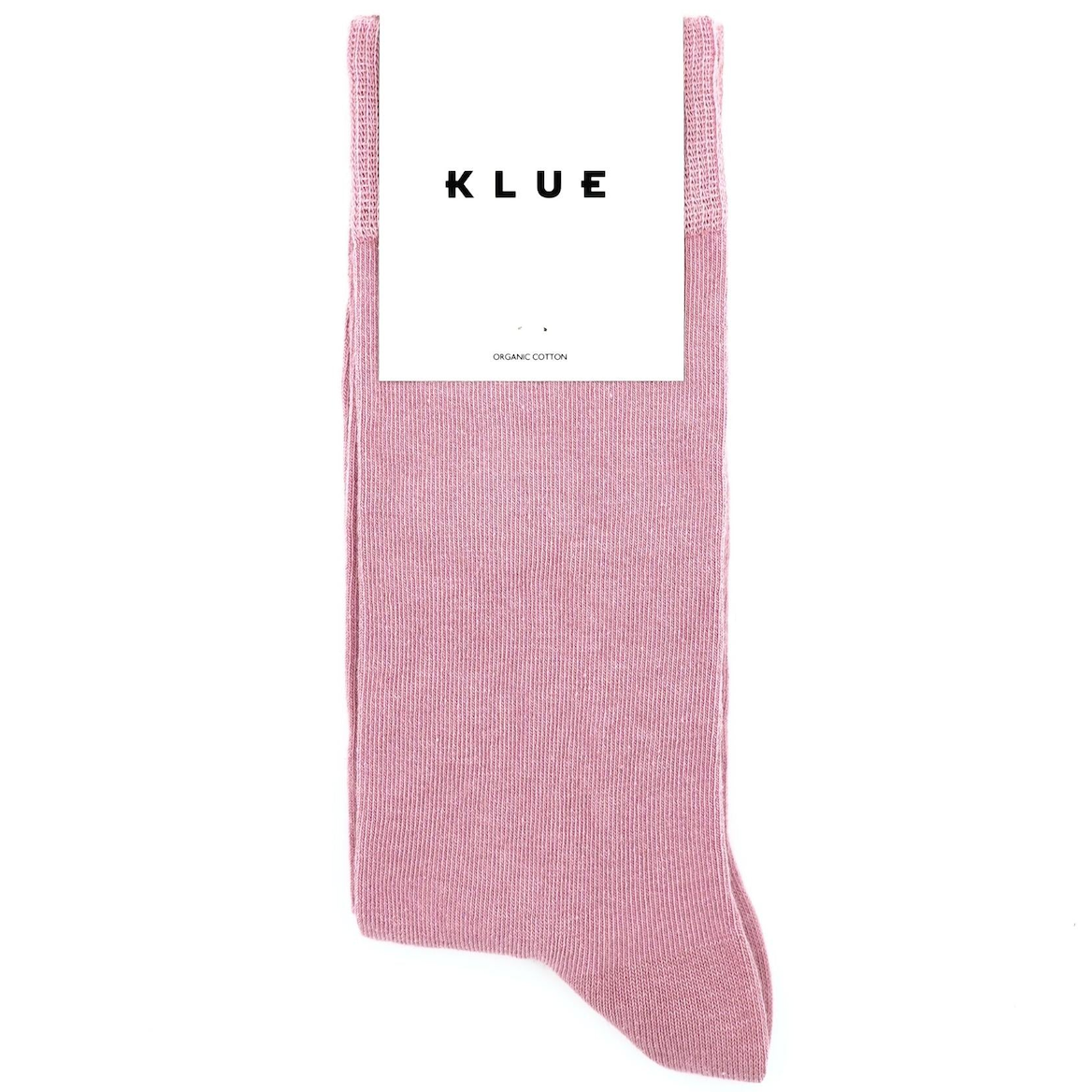 KLUE KLUE, Organic Solid Socks, pink, 41-46