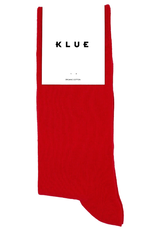 KLUE KLUE, Organic Solid Socks, red, 36-40