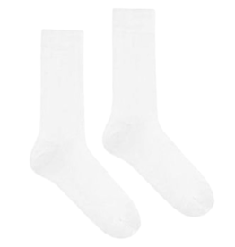 KLUE KLUE, Organic Solid Socks, white, 36-40