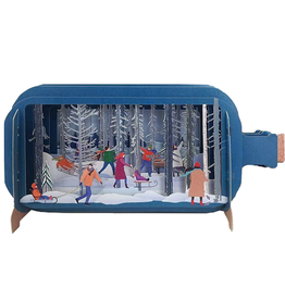 Alljoy Alljoy, Message in a Bottle, winter forest