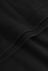 KnowledgeCotton Apparel KnowledgeCotton, Rib High Neck Long Sleeved, black jet, XS