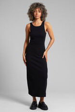 Dedicated Dedicated, Rib Dress Motala, black, XS