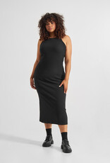 Dedicated Dedicated, Rib Dress Motala, black, XS