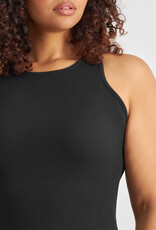 Dedicated Dedicated, Rib Dress Motala, black, XS