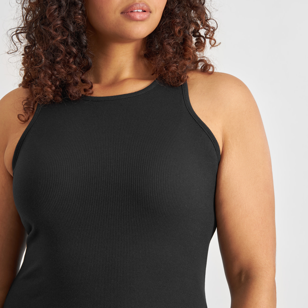 Dedicated Dedicated, Rib Dress Motala, black, XS