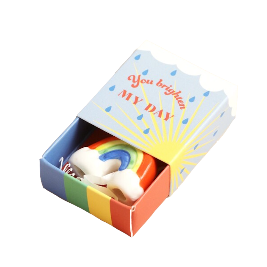 Lisa Angel Lisa Angel, kleine Keramikfigur, regenbogen