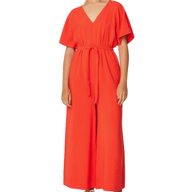 Skunkfunk Skfk, Kaie Jumpsuit, red tile, L (42)