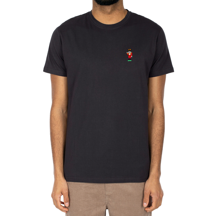 Iriedaily Iriedaily, Nutcrax Emb Tee, coal, M