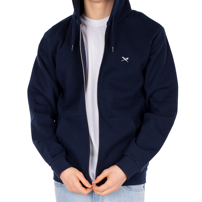 Iriedaily Iriedaily, Mini Flag 2 Zip Hood, midnight, M