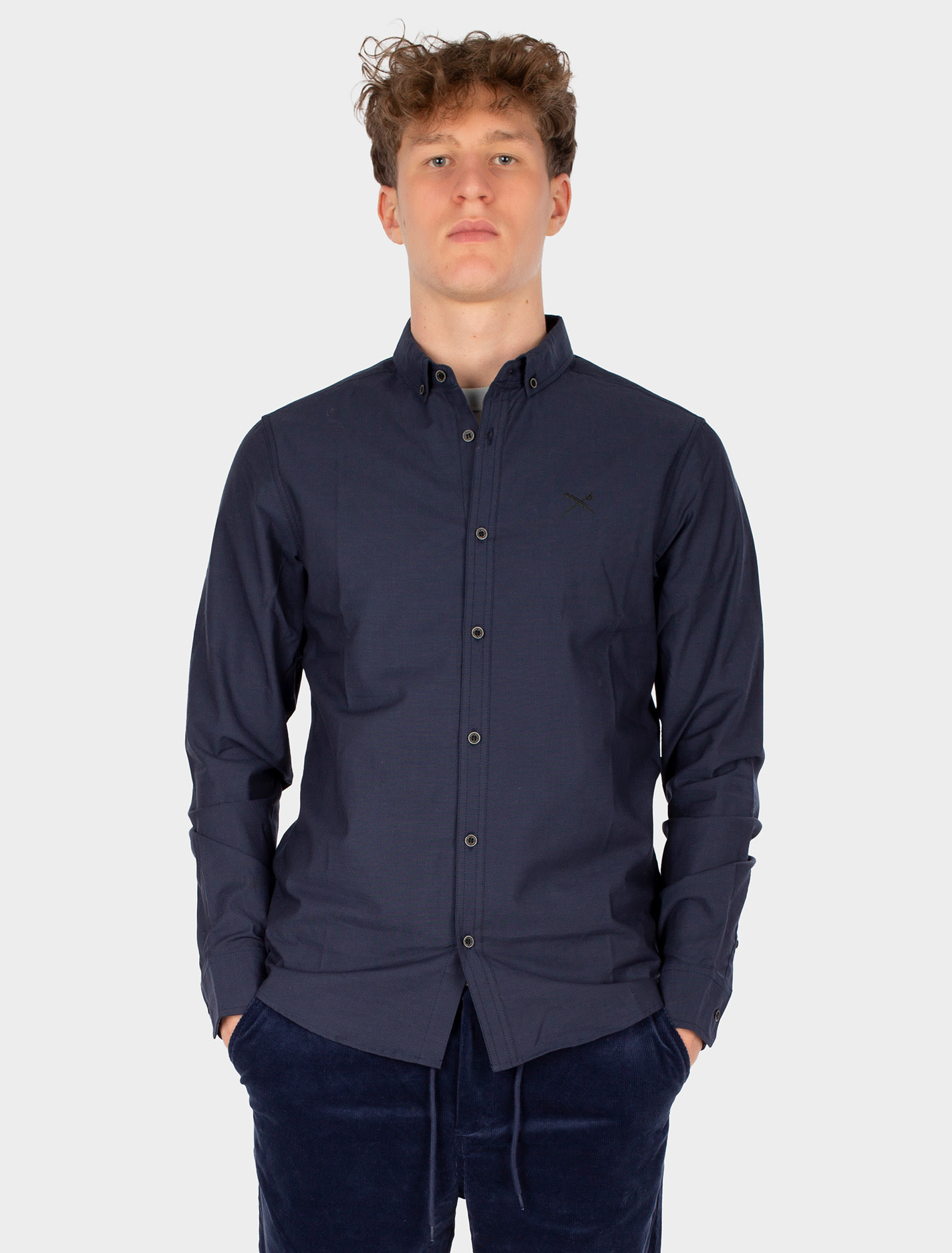 Iriedaily Iriedaily, Samuel LS Shirt, midnight, L
