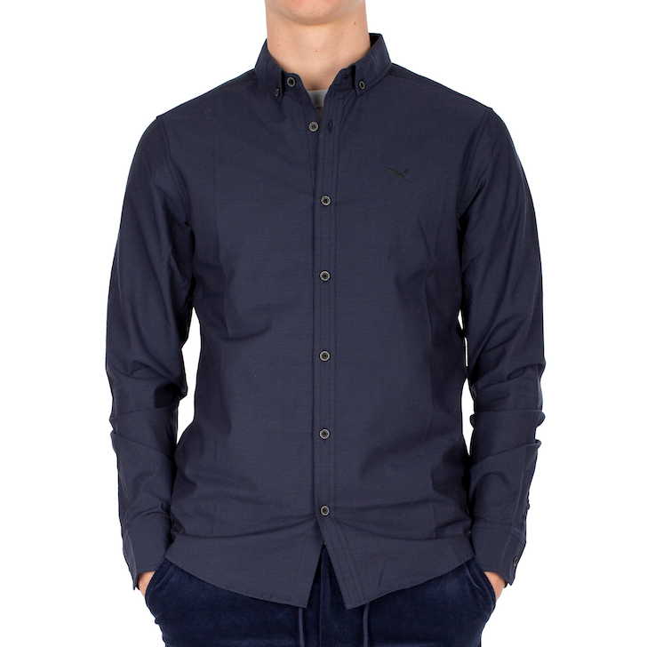 Iriedaily Iriedaily, Samuel LS Shirt, midnight, S