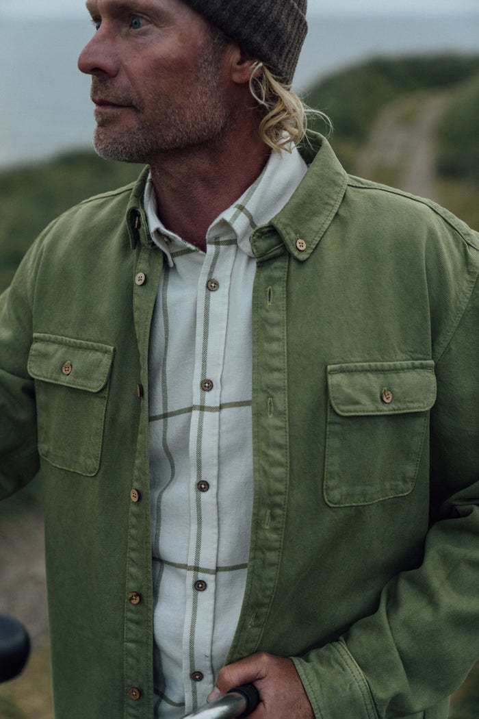 Lakor Lakor, Picnic Shirt, mosstone, S