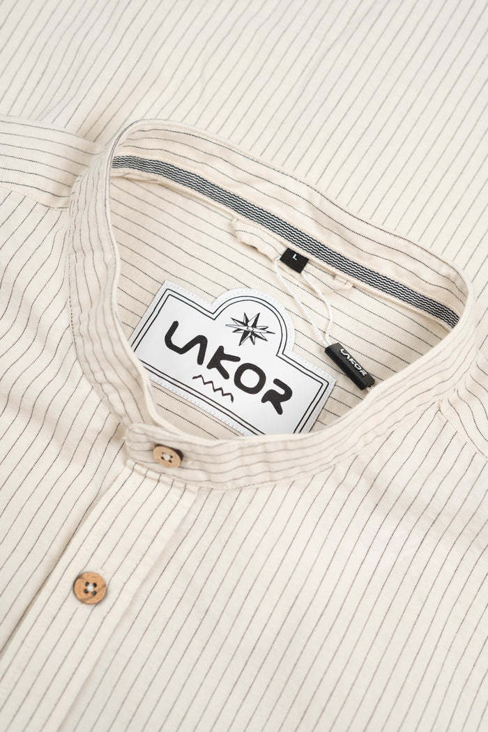 Lakor Lakor, Linus Light Shirt, offwhite, L