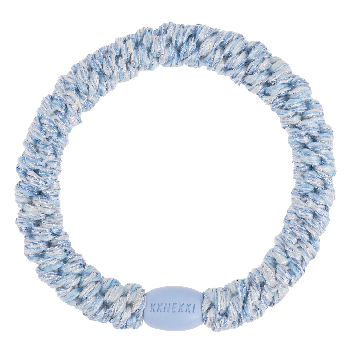 BonDep BonDep, Haargummi, sparkling blue glitter